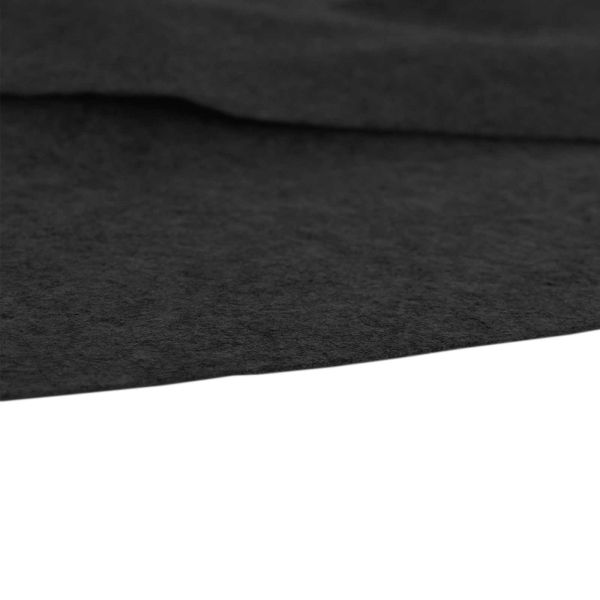 Покривало за дъното на басейна Черно Ø 244 cm Нетъкан текстил