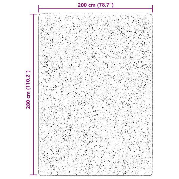 Килими за помещение HUARTE Кафяво 280 x 200 см Полиестер