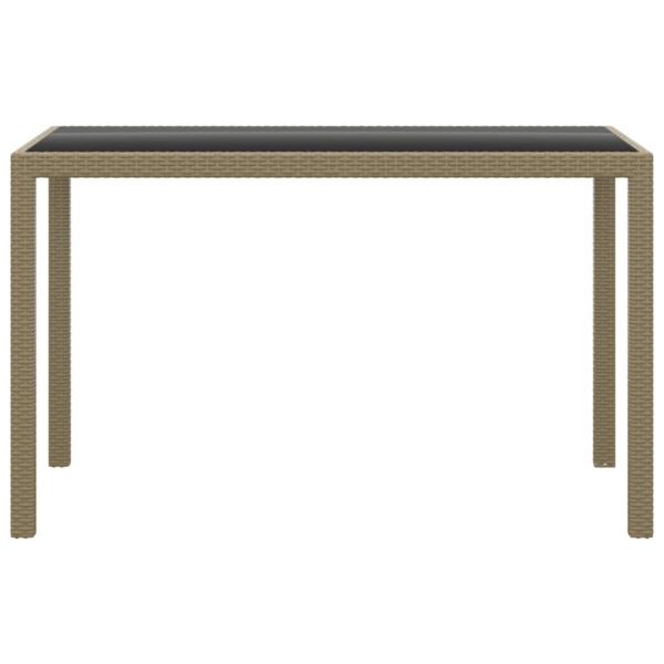 Градински комплект с възглавници, 3 части, полиратан, бежов