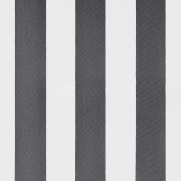 Автоматично прибираща се тента с LED антрацит и бял 450x350 см