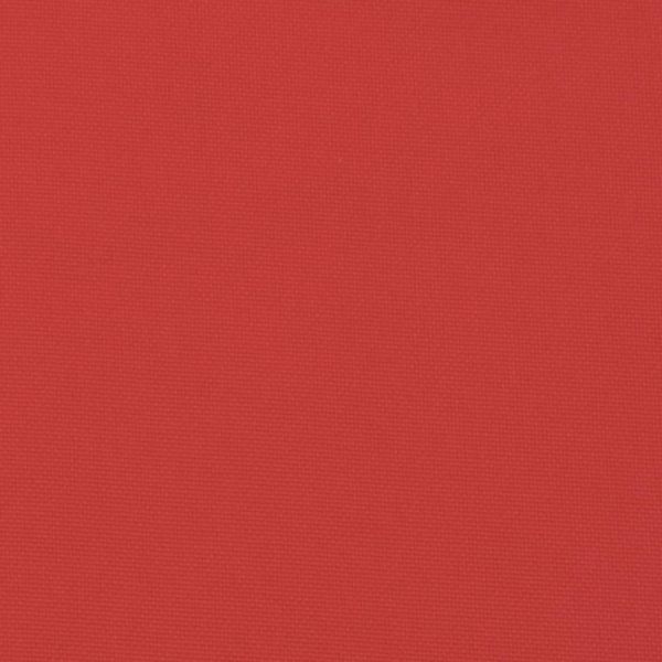 Кръгла възглавница червена Ø 100 x11 см Оксфорд плат