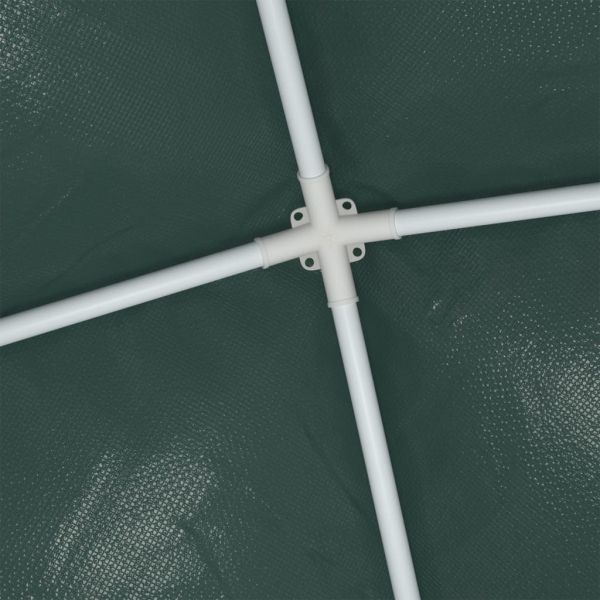 Професионална парти шатра, 2,5x2,5 м, зелена, 90 г/м²