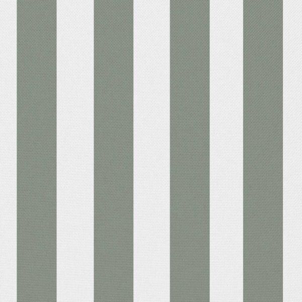 Градински възглавници, 2 бр, райета, 60x40 см, сиви