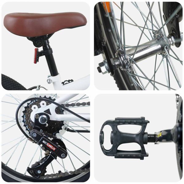 Kids Mountain Bike 24 инча 6-Speed