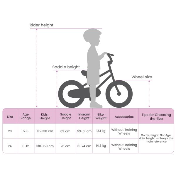 Kids Mountain Bike 24 инча 6-Speed