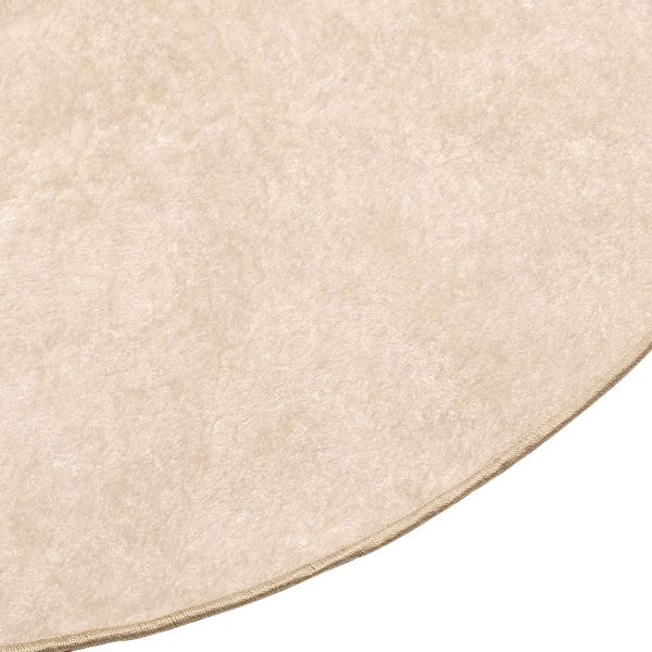 Каса за килим MARSA Крем Ø 120 cm Полиестер и PVC