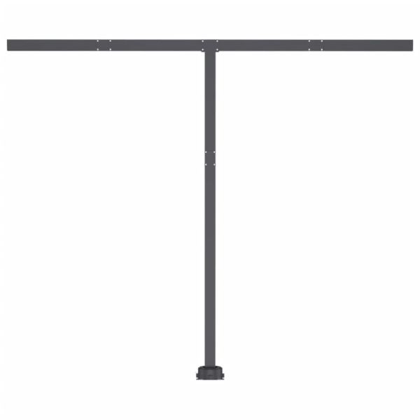 Свободностояща ръчно прибираща се тента, 300x250 см, антрацит