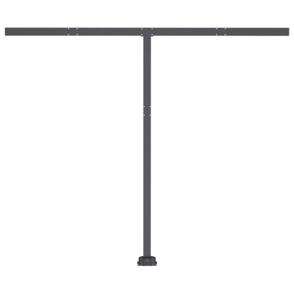 Свободностояща ръчна тента, 300x250 см, оранжево/кафяво