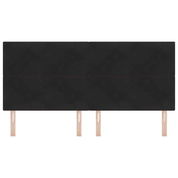 LED глава С LED лентисти светлини Черно 200 cm Полиестер