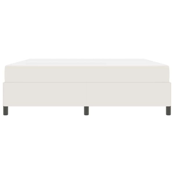 Рамка за легло с матрак Крем 180 x 200 cm текстил