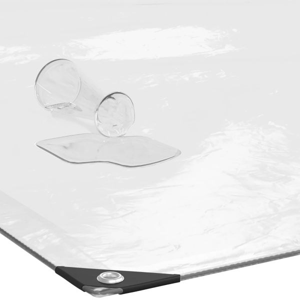 Платно с детайли Прозрачен 2 x 12 m Полиетилен