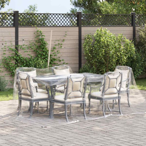 Платно с детайли Прозрачен 3 x 3 m Полиетилен