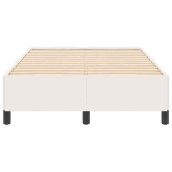 Легло с пружинирана основа Крем 120 x 200 cm Кордюрова тъкан