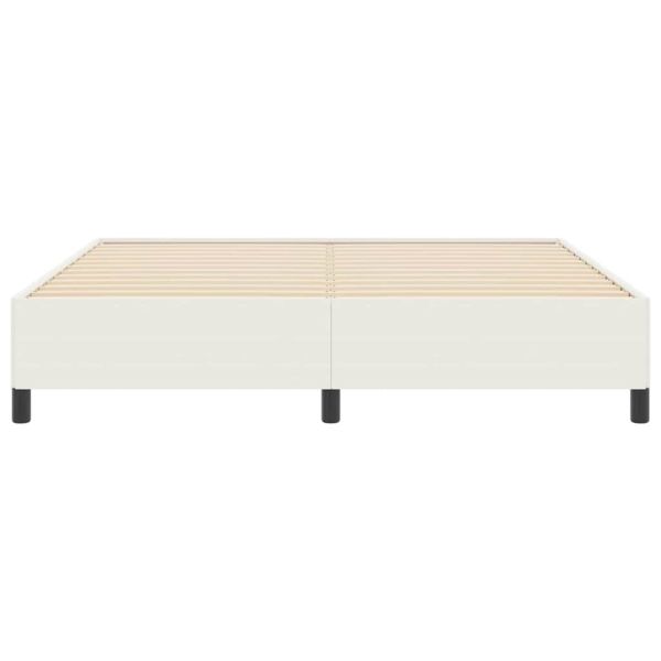 Легло с пружинирана основа Крем 180 x 200 cm Кордюрова тъкан