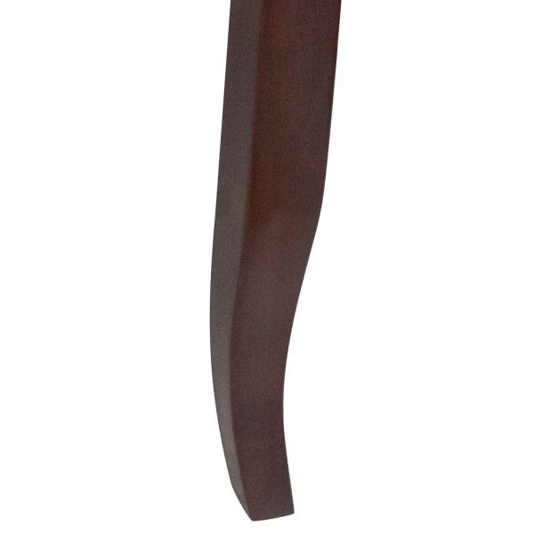 Комплект странични маси 3 pcs Кафяво Масивно махагоново дърво