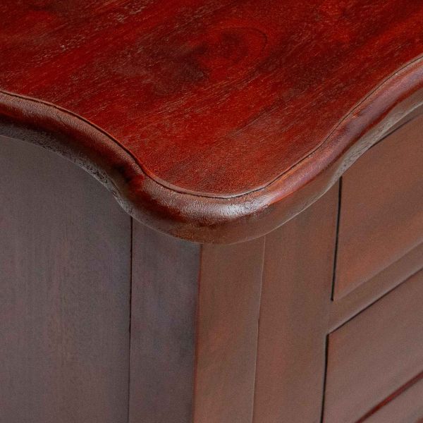 Странична маса с чекмедже Кафяво 60,5 х 30 х 61 см