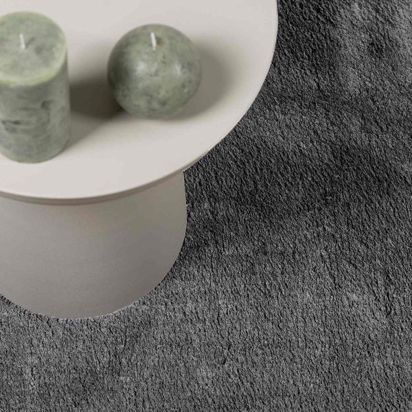 Килими за помещение HUARTE Антрацит 300 x 80 см Полиестер