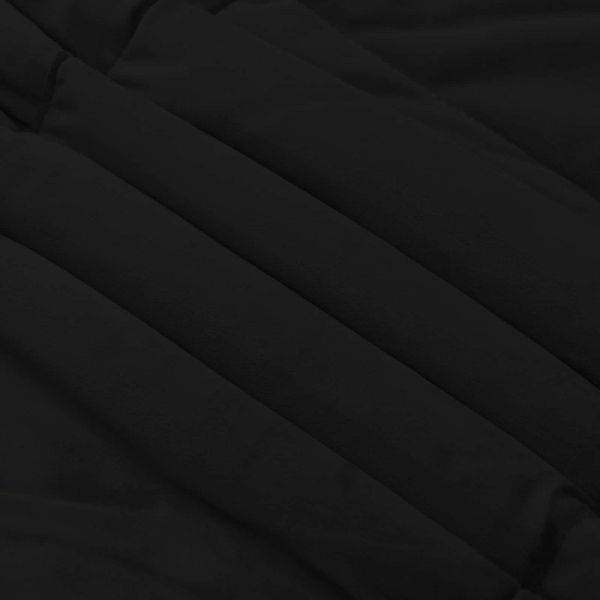 Пълно годишно юрганче Патичено Черно 200 x 220 cm Микрофибър