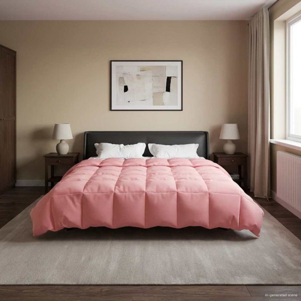 Зимен юрган Патичено Розово 200 x 240 cm Микрофибър