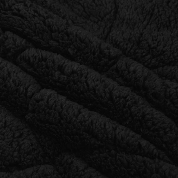 Пълно годишно юрганче Патичено Черно 200 x 220 cm