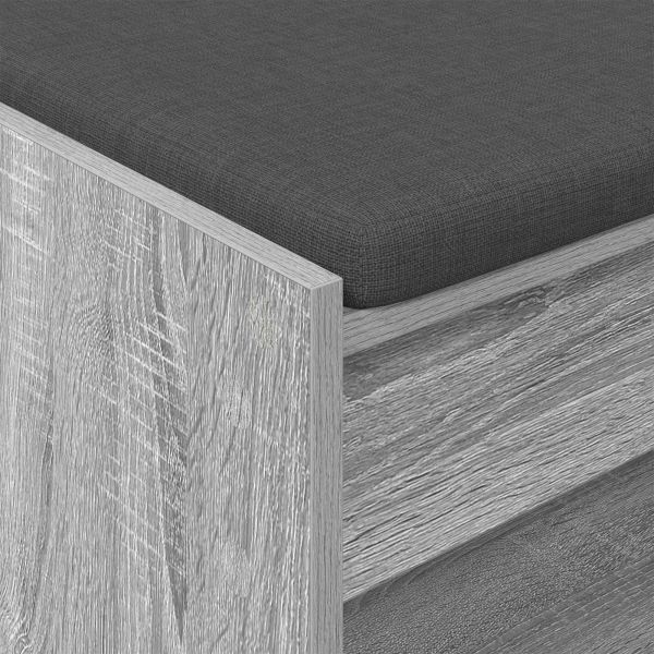 Пейка за коридор с възглавница Сиво Сонома 83 x 38 x 45 см