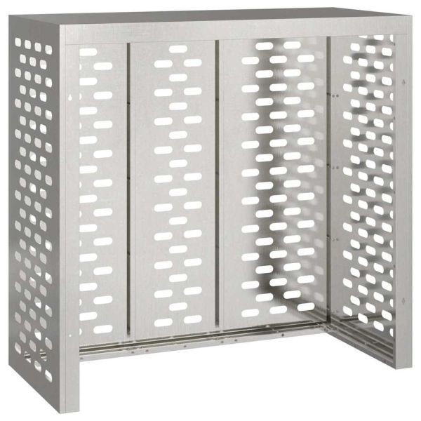 Покритие за климатик Сребрист 110 x 50 x 105 см