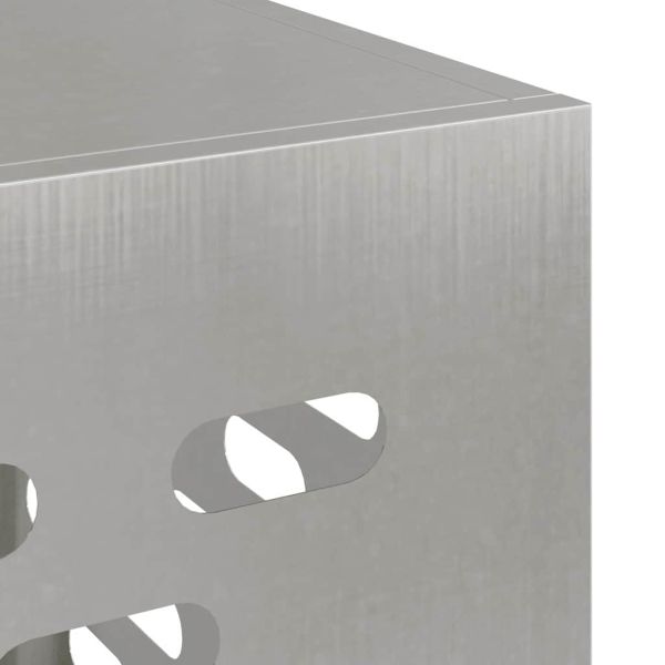 Покритие за климатик Сребрист 110 x 50 x 105 см