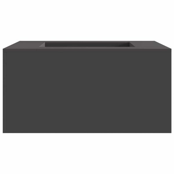 Огнище Черно 80 x 80 x 40 cm Стомана