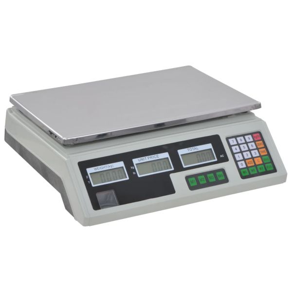 Електронна везна, 30 кг, с акумулаторна батерия