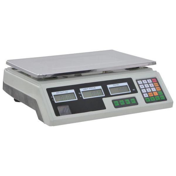 Електронна везна, 30 кг, с акумулаторна батерия