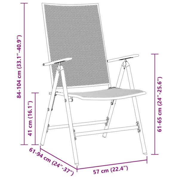 Комплект за хранене в градината 9 pcs Антрацит