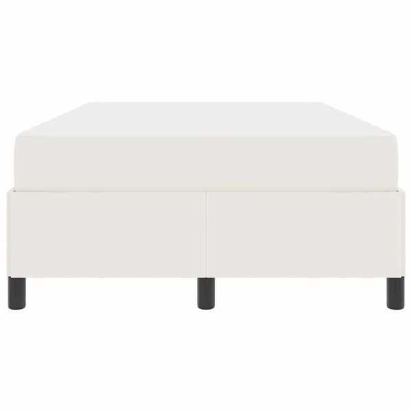 Рамка за легло с матрак Крем 120 x 190 cm текстил