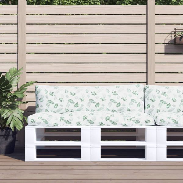 Палетни възглавници, 2 бр, на листа, плат Оксфорд