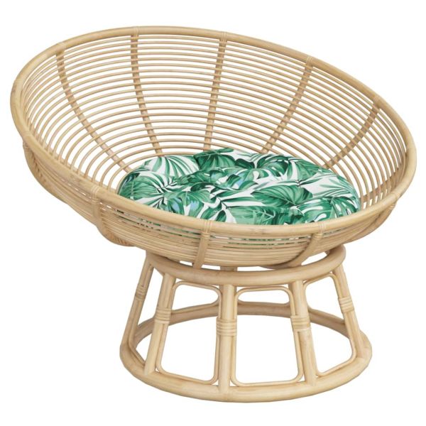 Кръгла възглавница на листа Ø 60 x11 см Оксфорд плат