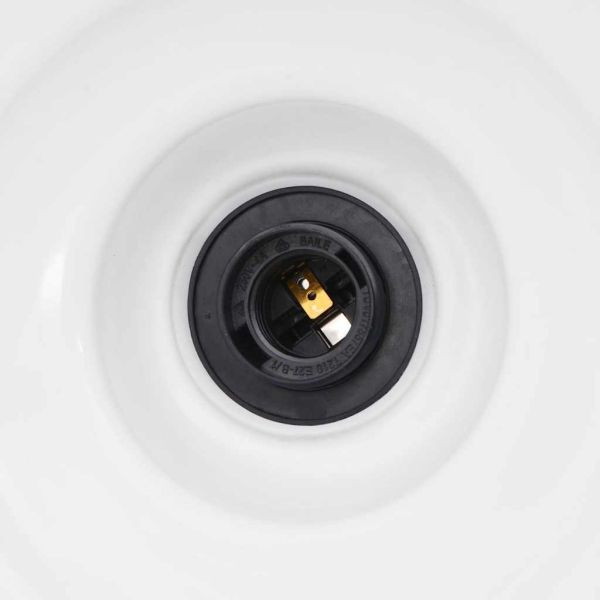 Висяща лампа Регулируема височина E27 Червен гланц Ø 31 cm