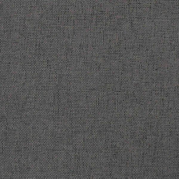 Стенно табло за легло 12 pcs Тъмен сив 60 x 15 cm текстил