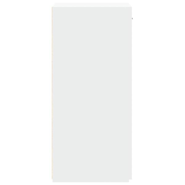 Бюфет, бял, 45x42,5x93 см, инженерно дърво