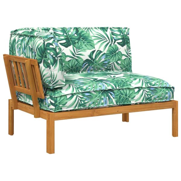 Комплект дивани с възглавница Мотив с листа 133 x 92 x 69 см