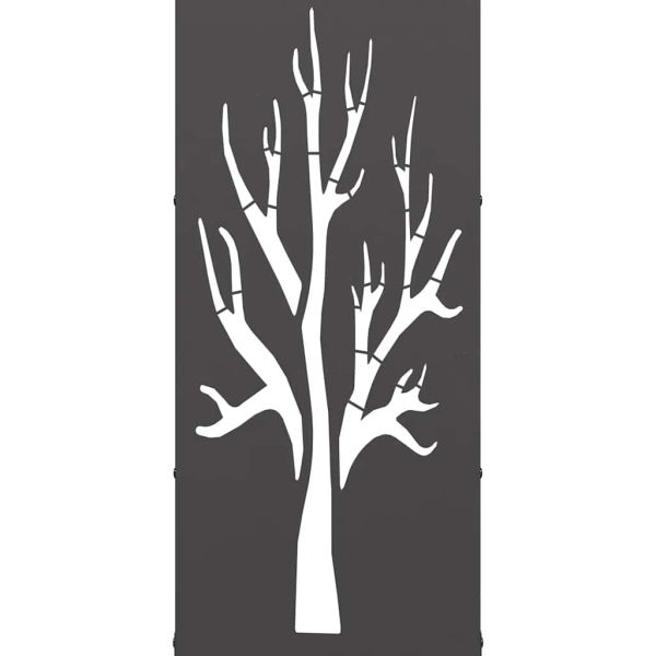 Стойка за дърва, черна, 40x30x80 см, студеновалцувана стомана