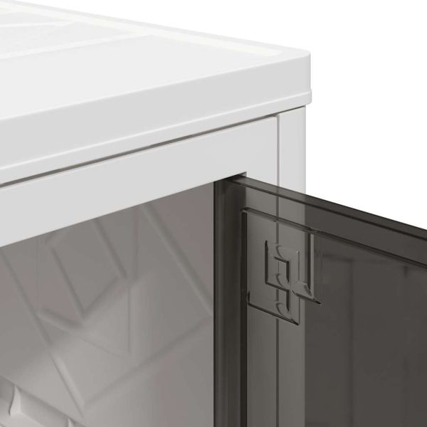 Кутия за съхранение с колела на 5 нива 28 L 48,5x29,5x139 cm