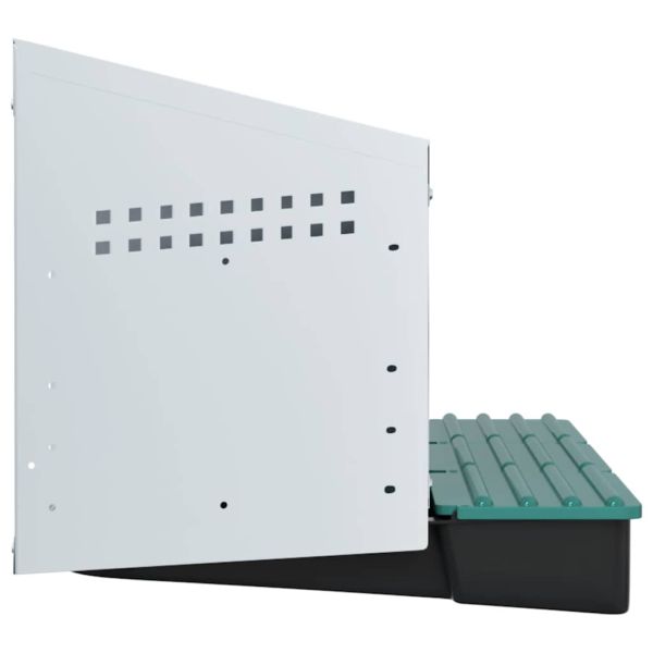 Кутия за пилета с 3 отделения, за стенен монтаж, поцинкована стомана