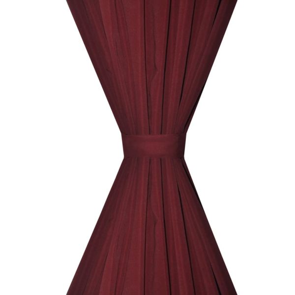 Енергоспестяващи, двойни плътни завеси, Бордо, 2 бр,140 х 245 см