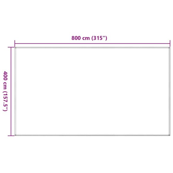 Камуфлажна мрежа с чанта за съхранение, 833x297 см, бял