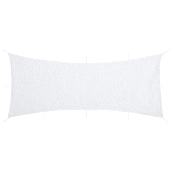 Камуфлажна мрежа с чанта за съхранение, 844x429 см, бял