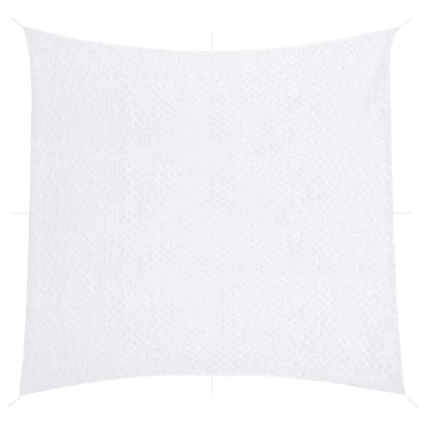 Камуфлажна мрежа с чанта за съхранение, 521x493 см, бял