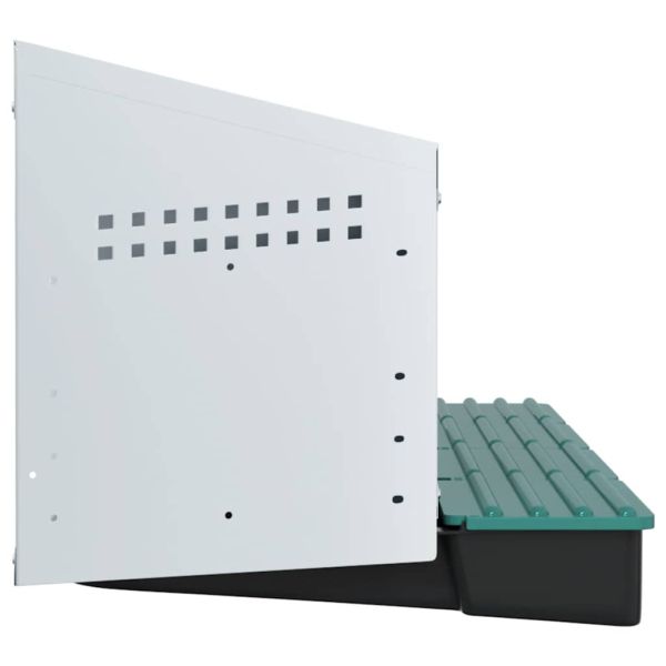 Кутия за пилета с 4 отделения, за стенен монтаж, поцинкована стомана