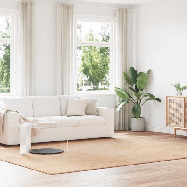 Шаги килим с дълъг косъм, NAVARRA, Бежов, 240x340 см, полиестер