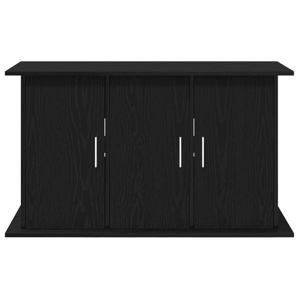 Стойка за аквариум, черен дъб, 101x41x58 см, инженерно дърво