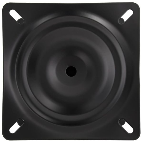 Сгъваем стол за лодка 2 части без възглавница сив 48x51x41 см