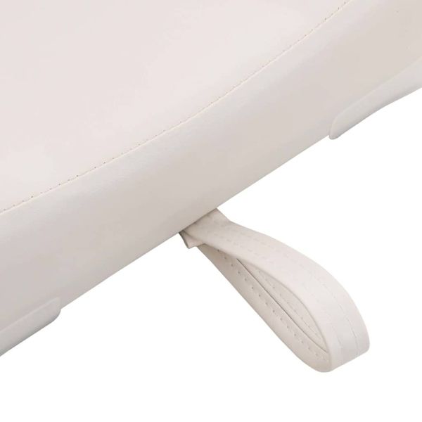 Сгъваеми седалки за лодка, комплект от 2, синьо-бели, 41x36x48 см